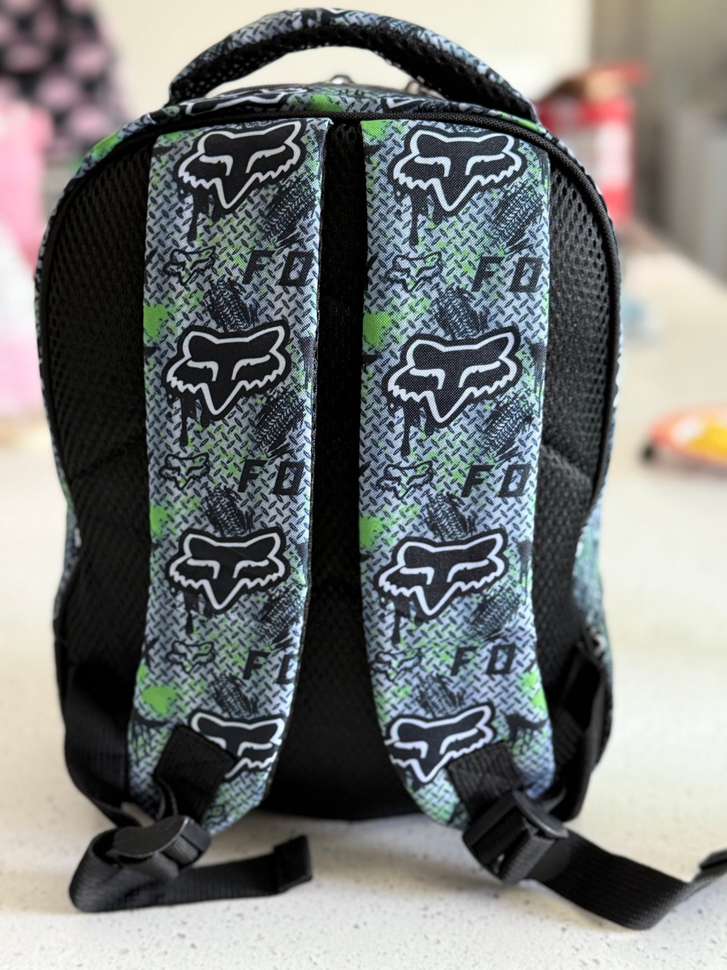 Green Fox Steel Mini Backpack