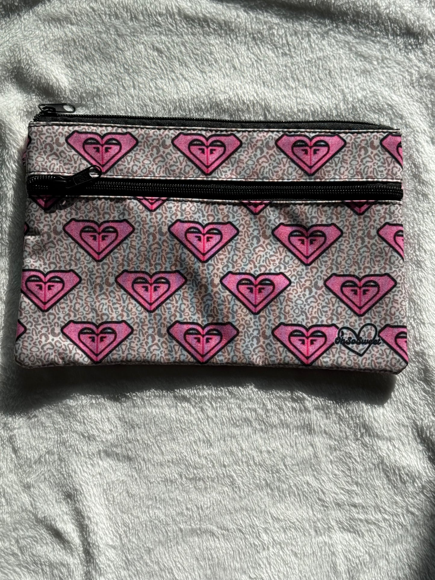 Pink Roxy Clutch