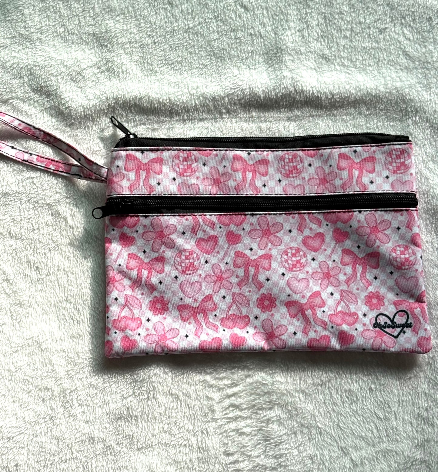 Pink Bow Clutch