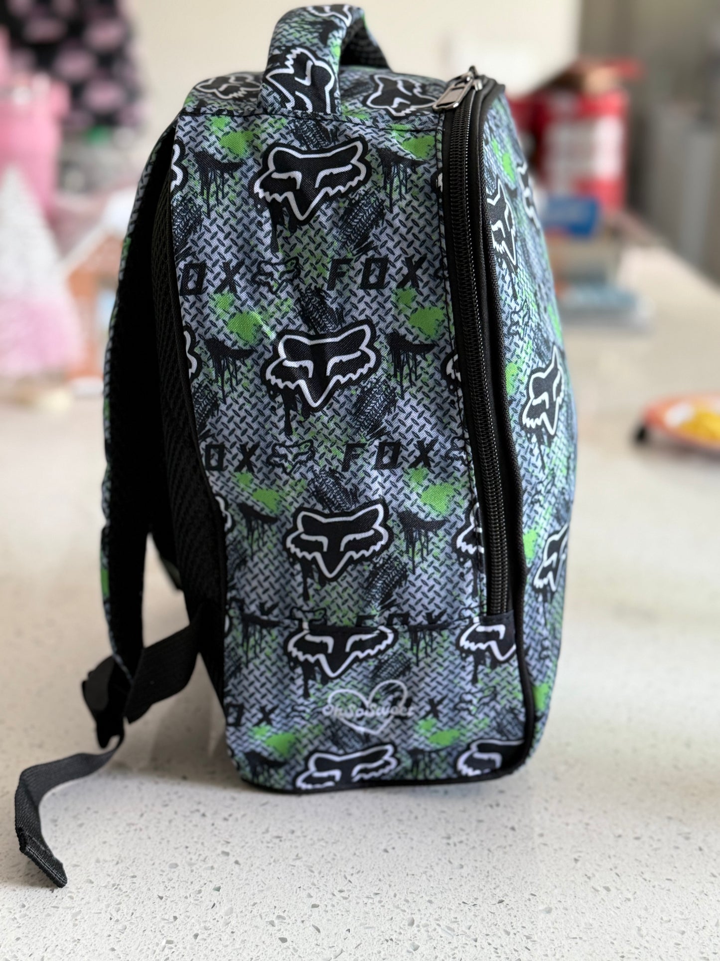 Green Fox Steel Mini Backpack