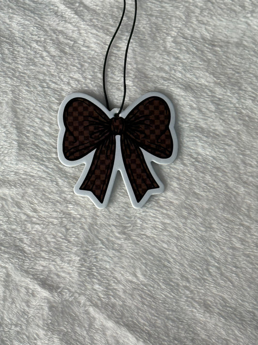 Damier Bow