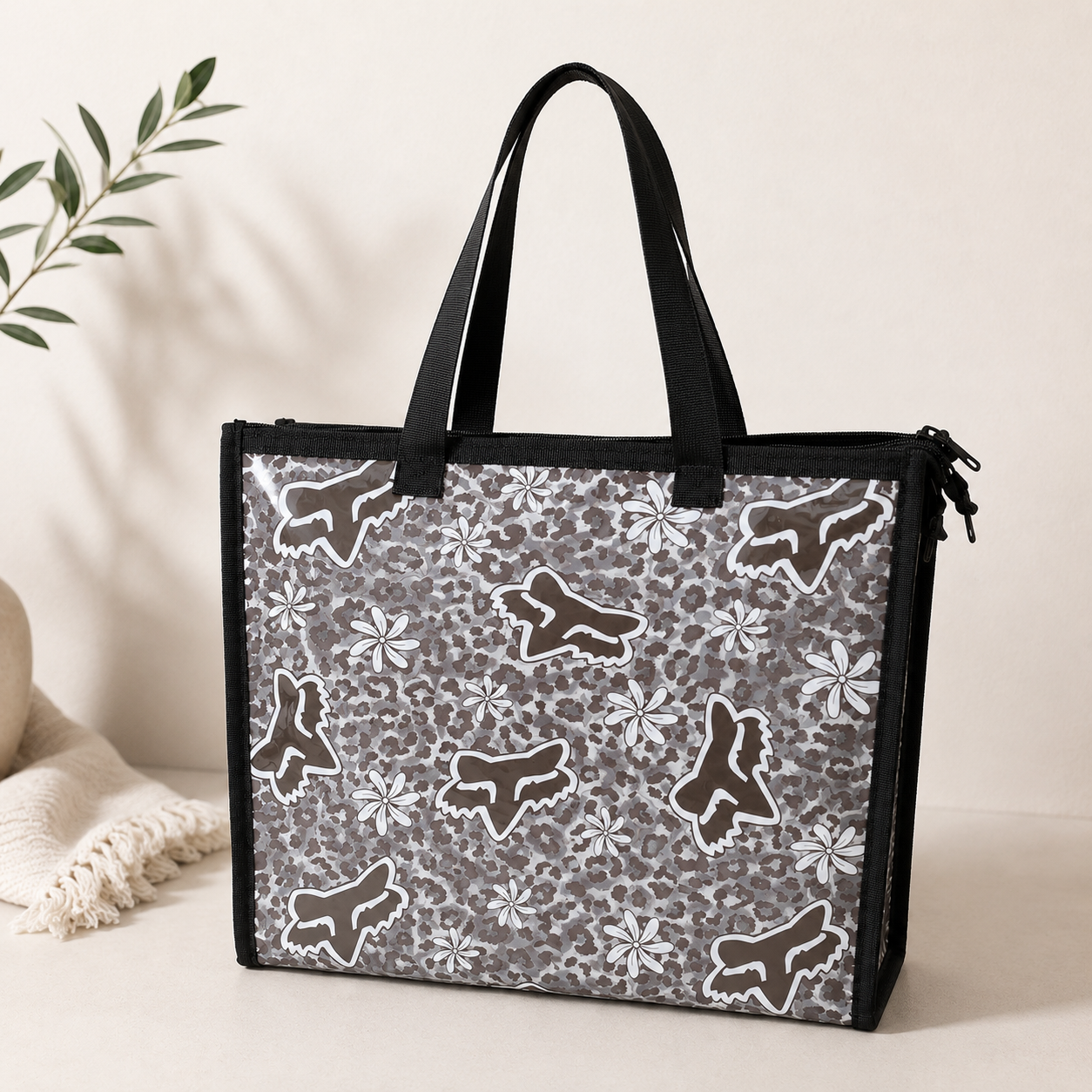 Local Foxy Clear Tote