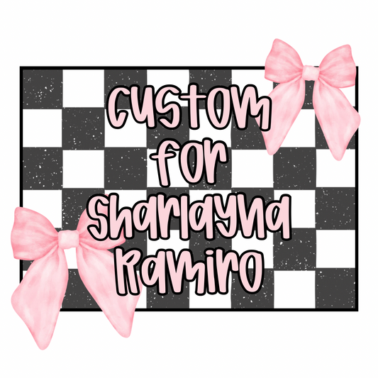 Custom for Sharlayna
